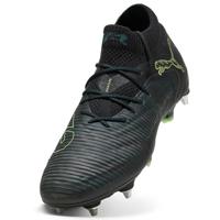 PUMA Future 8 Ultimate IJzeren-Nop Voetbalschoenen (SG) Zwart Donkergroen Lichtgroen - thumbnail