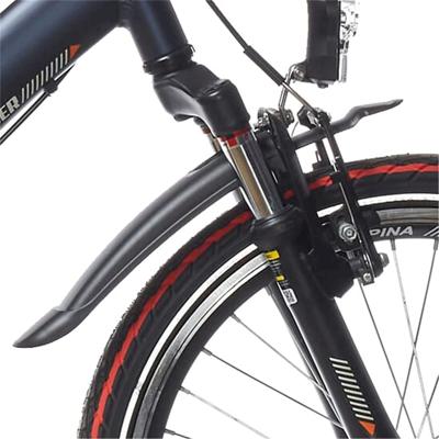 Alpina spatbord set + stang 18 yabber black matt