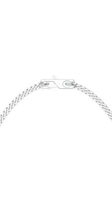 Dames hanger Guess JUMN05008JWSTT-U Zilverkleurig