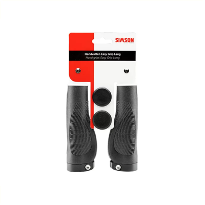 Simson handvatten easy grip zwart lang/lang