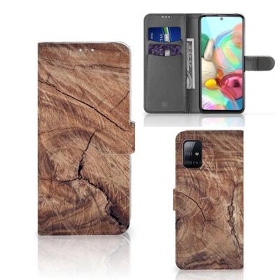 Samsung Galaxy A71 | Book Style Case | Tree Trunk