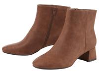 esmara Dames enkellaarzen (Bruin, 38) - thumbnail