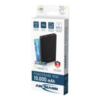 Ansmann PB222PD Powerbank 10000 mAh LiPo USB-A, USB-C Zwart Statusweergave - thumbnail