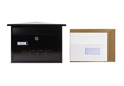 Brievenbus zwart deco Arregui Talen Tools - Talentools