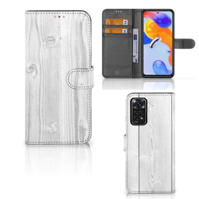 Xiaomi Redmi Note 11 Pro 5G/4G | Book Style Case | White Wood