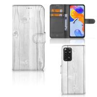 Xiaomi Redmi Note 11 Pro 5G/4G | Book Style Case | White Wood - thumbnail