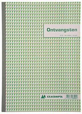 Kasboek Exacompta Manifold ontvangsten dupli 50vel NL | 5 stuks Kasboek Exacompta Manifold ontvangsten dupli 50vel NL | 5 stuks