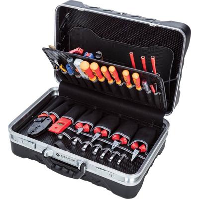 BERNSTEIN Tools for Electronics Gereedschapskoffer (gevuld) 55-delig Electricien (l x b x h) 470 x 170 x 340 mm