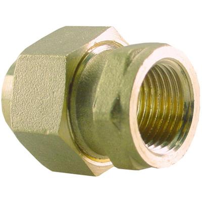 Riko Messing Koppeling 3-delig 3/4" Binnendraad x 22 mm