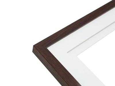 Deknudt S65KQ1 20X30 Wissellijst Papierformaat: 20 x 30 cm Bruin