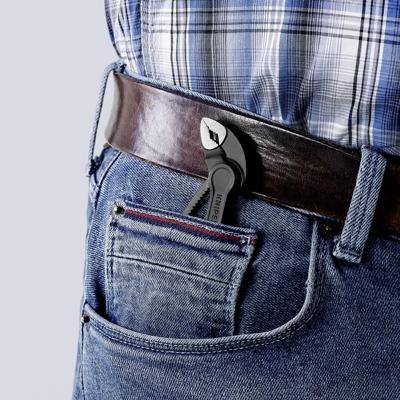 Knipex Cobra® XS Pijp- en Waterpomptang | 100 mm Lengte | Ruwe Oppervlakken | Reliëf | Grijs Geatramenteerd - 87 00 100 BK