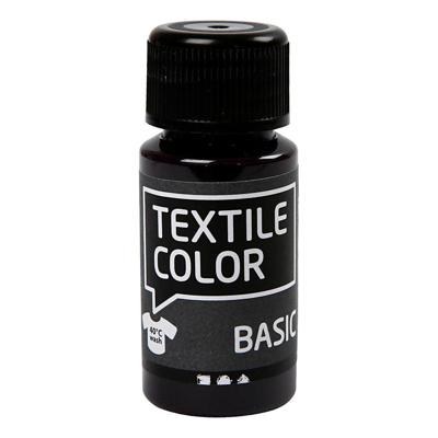 Creativ Company Textile color semi-dekkende textielverf - rood paars, 50ml Creativ Company Textile color semi-dekkende textielverf - rood paars, 50ml