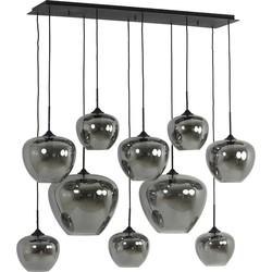 Light & Living Hanglamp 'Mayson' 10-Lamps, kleur Grijs