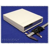 Hammond Electronics 1598BBGY Instrumentbehuizing 179 x 154 x 36 ABS Grijs 1 stuk(s) - thumbnail