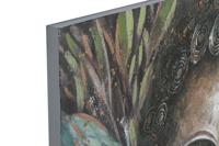 Set van 2 Schilderijen Home ESPRIT Boeddha Orientaals 160 x 3 x 120 cm - thumbnail