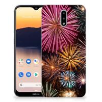 Nokia 2.3 | Sillicone Back Cover | Vuurwerk - thumbnail