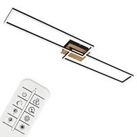 Briloner Plafondlamp (rechthoekig (hout)) - thumbnail