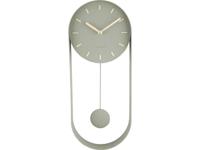 Karlsson Wandklok PendulumCharm groen - Ø 20 x 50cm - KA5822DG - thumbnail