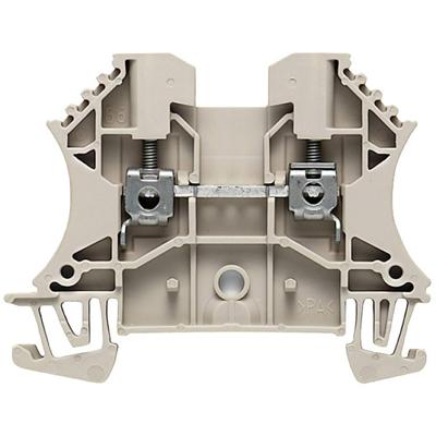 Weidmüller 1412950000 Doorgangsserieklem 5.10 mm Schroeven Beige 100 stuk(s)