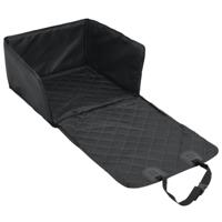 VidaXL Autostoelhoes voor honden zwart 45x45x25/55 cm - thumbnail