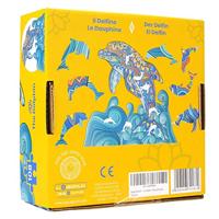 Logica Giochi Mandala Houten Legpuzzel Dolfijn - thumbnail