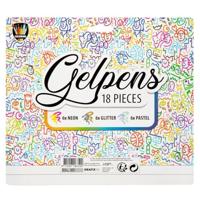 Grafix Gelpennenset neon glitter pastel, 18dlg. - thumbnail