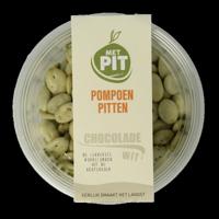 Met PIT Pompoenpitten witte chocolade 150 Gram - thumbnail