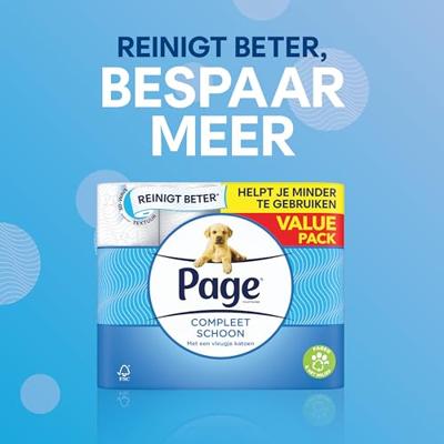 Page toiletpapier Compleet Schoon 24 rollen - thumbnail