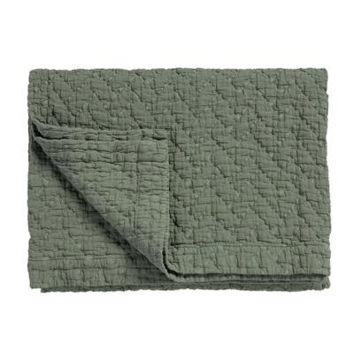 Vandyck Vandyck PURE 10 G.DYED Bedsprei 260x260 sage green
