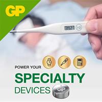 GP Knoopcel LR43 1.5 V 10 stuk(s) Alkaline GP186F-2C10 - thumbnail