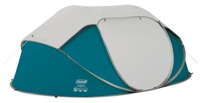 Coleman galiano 4 tent (blauw/lichtgrijs)