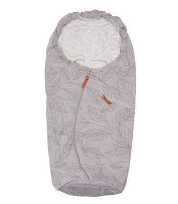 Easygrow Lite Leaf autostoel voetenzak grijs 92 x 45 cm