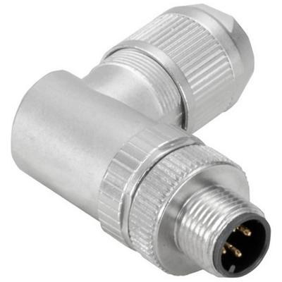 Weidmüller 2681690000 Sensor/actuator connector, niet geassembleerd M12 Aantal polen (sensoren): 4 Stekker, haaks 1 stuk(s)