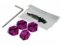 Aluminium hex hub clamp type (6mm/4pcs) - thumbnail