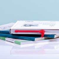 Rits Boekenlegger - Rood - thumbnail