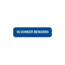 Strooketiket in donker bewaren 44 x 11mm