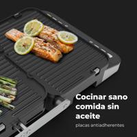 AENO AEG0001 Contactgrill Zwart/RVS - thumbnail