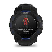 Smartwatch - GARMIN - Instinct 3 - 1,3 inch - 50 mm - AMOLED - Zwart/Blauw - thumbnail
