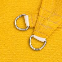 VidaXL Zonnezeil 160 g/m² rechthoekig 3,5x5 m hdpe geel - thumbnail