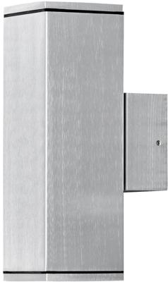 Konstsmide 7907-310 wandverlichting Geschikt voor buitengebruik Metallic