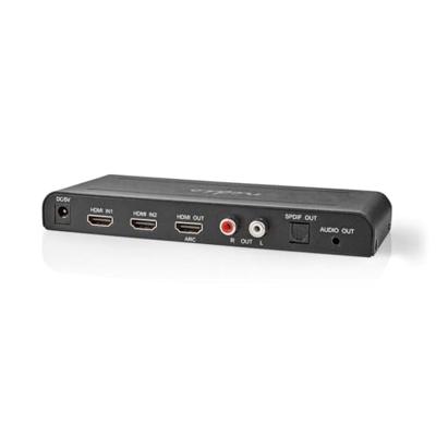 Nedis HDMI-Extractor | HDMI Input | 1 stuks - VEXT3480AT VEXT3480AT