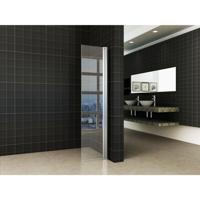 Zijwand Scharnierend Wiesbaden 40cm met Muurprofiel Nano 10mm - thumbnail