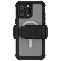 Ghostek Nautical Waterproof MagSafe Case + Belt Swivel Holster Apple iPhone 16 Pro Max Clear - thumbnail
