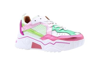 DWRS Pluto J5217-59-1271 Wit / Groen / Roze-37 maat 37