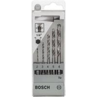 Bosch Accessories 2608595517 HSS Metaal-spiraalboorset 5-delig 2 mm, 3 mm, 4 mm, 5 mm, 6 mm Geslepen DIN 338 1/4 (6.3 mm) 1 set(s) - thumbnail