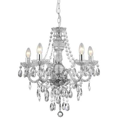 Searchlight KroonluchterMarie Therese Ø 55cm - 8885-5CL