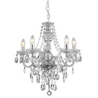 Searchlight KroonluchterMarie Therese Ø 55cm - 8885-5CL - thumbnail