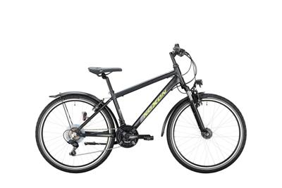 NOXON atb jeugd "wild heater fg nd" (#1) bike wild heater fg nd 26/55 diam. 21sp black