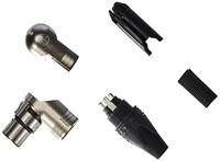 Neutrik NC3FRX XLR-connector Bus, haaks Aantal polen: 3 Zilver 1 stuk(s) - thumbnail