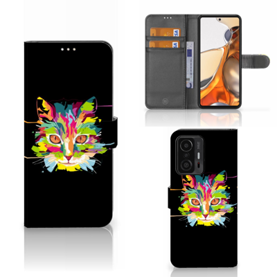 Xiaomi 11T | 11T Pro Leuk Hoesje Cat Color